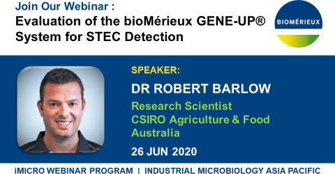 Evaluation of the bioMérieux GENE-UP® System for STEC Detection - Robert BARLOW