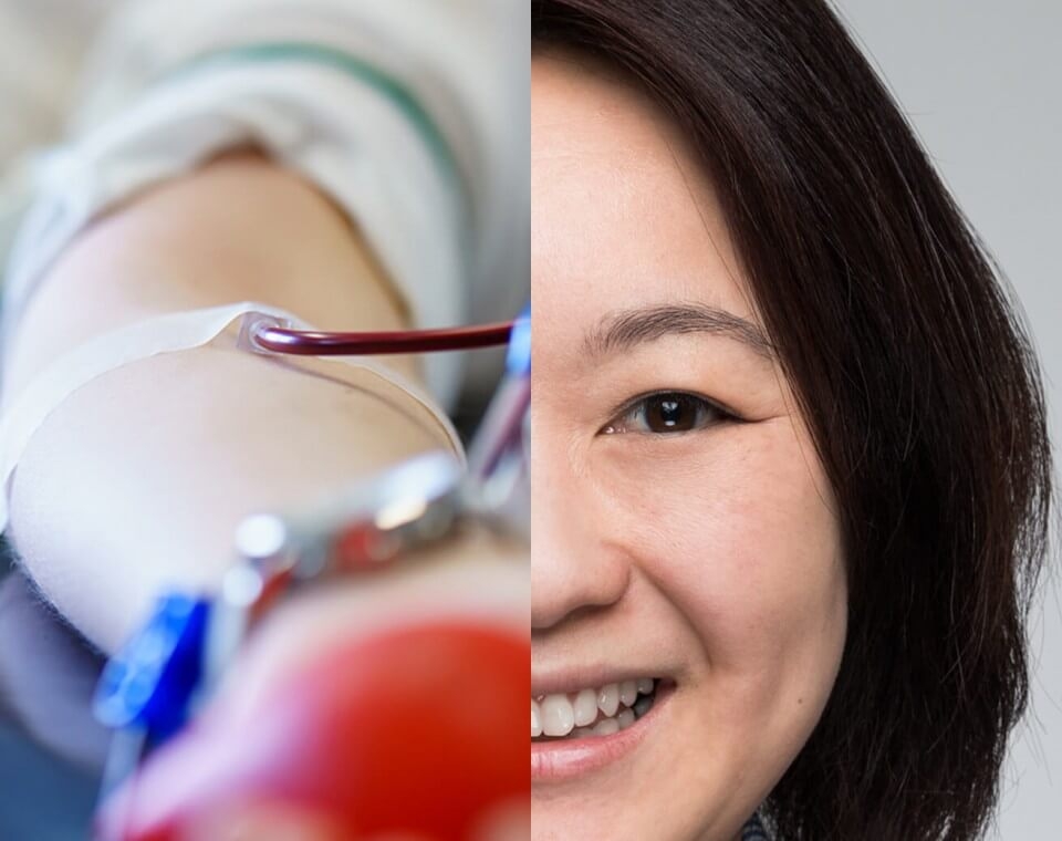 Woman & blood